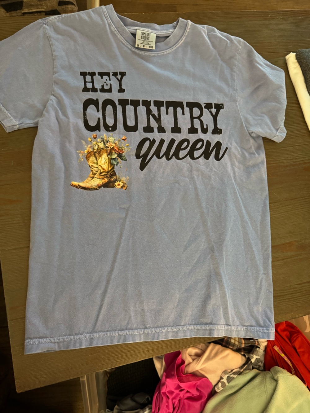 Comfort Colors Light Lavender Graphic Tee